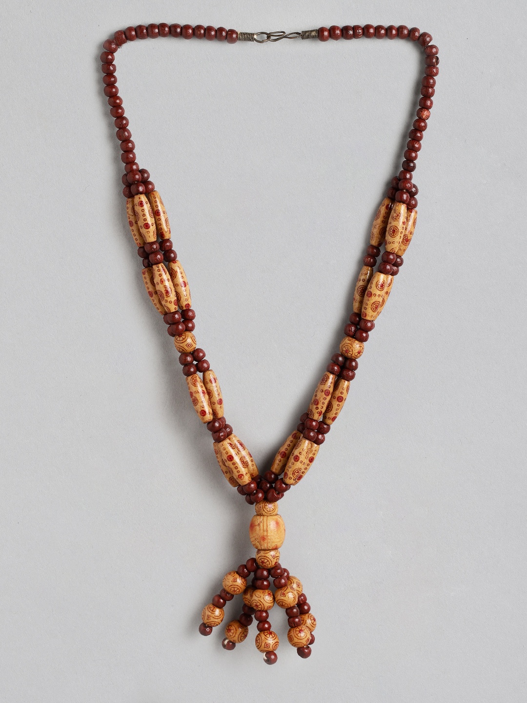 

Rang Gali Brass-Plated Necklace, Brown