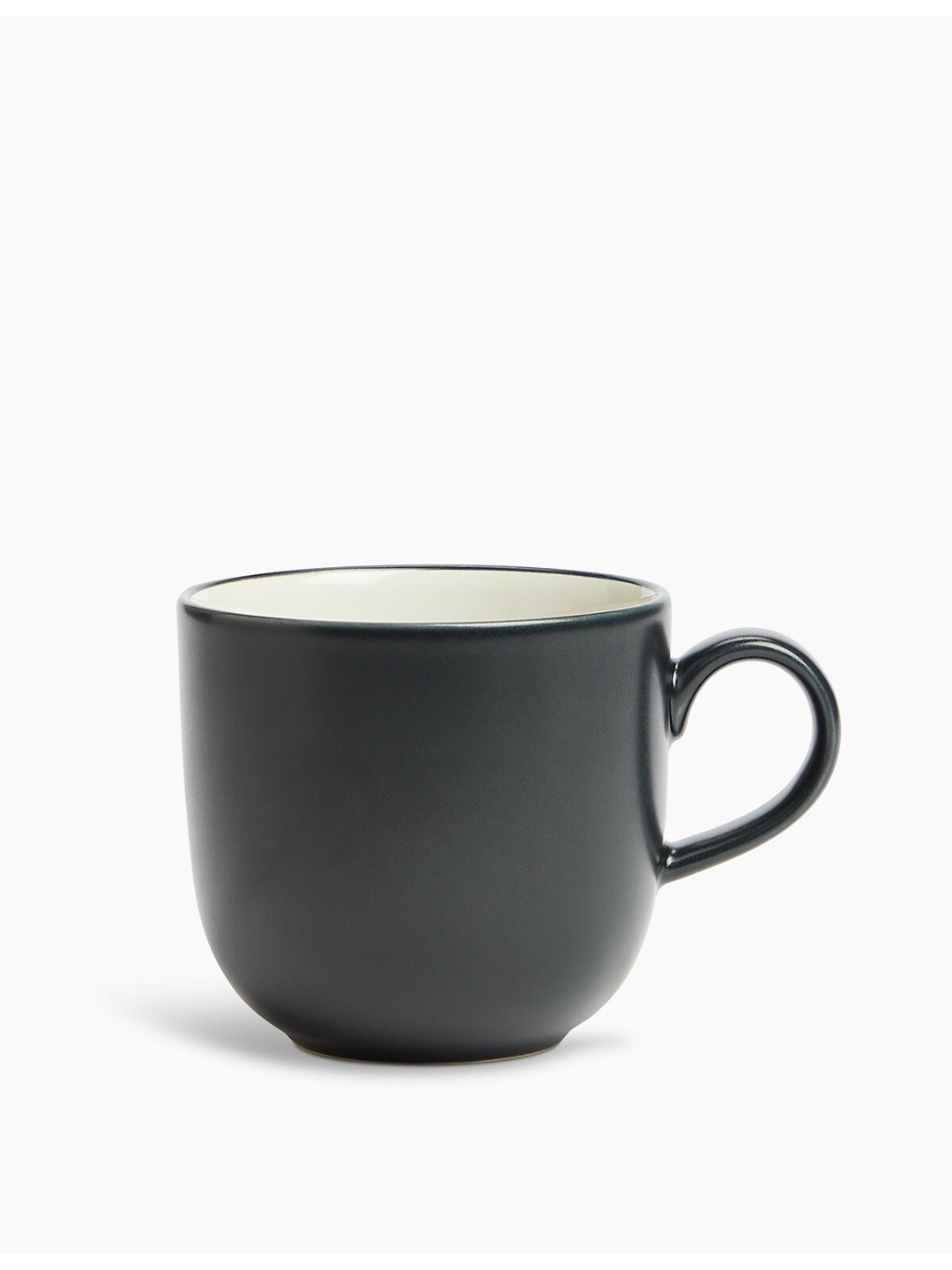 

Marks & Spencer Black Stoneware Glossy Mug 400 ml