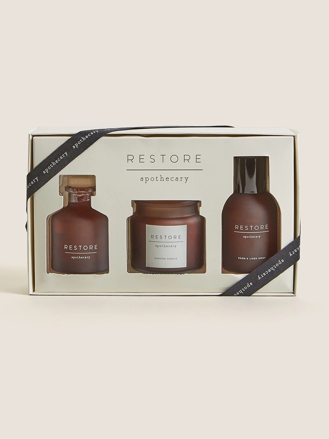 

Marks & Spencer Pack of 3 Brown Restore Scent Home Gift Set