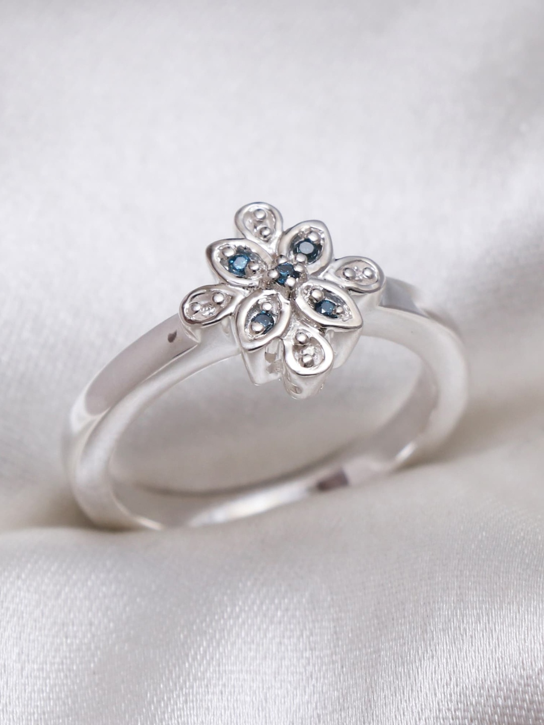 

HIFLYER JEWELS Women Blue Ring