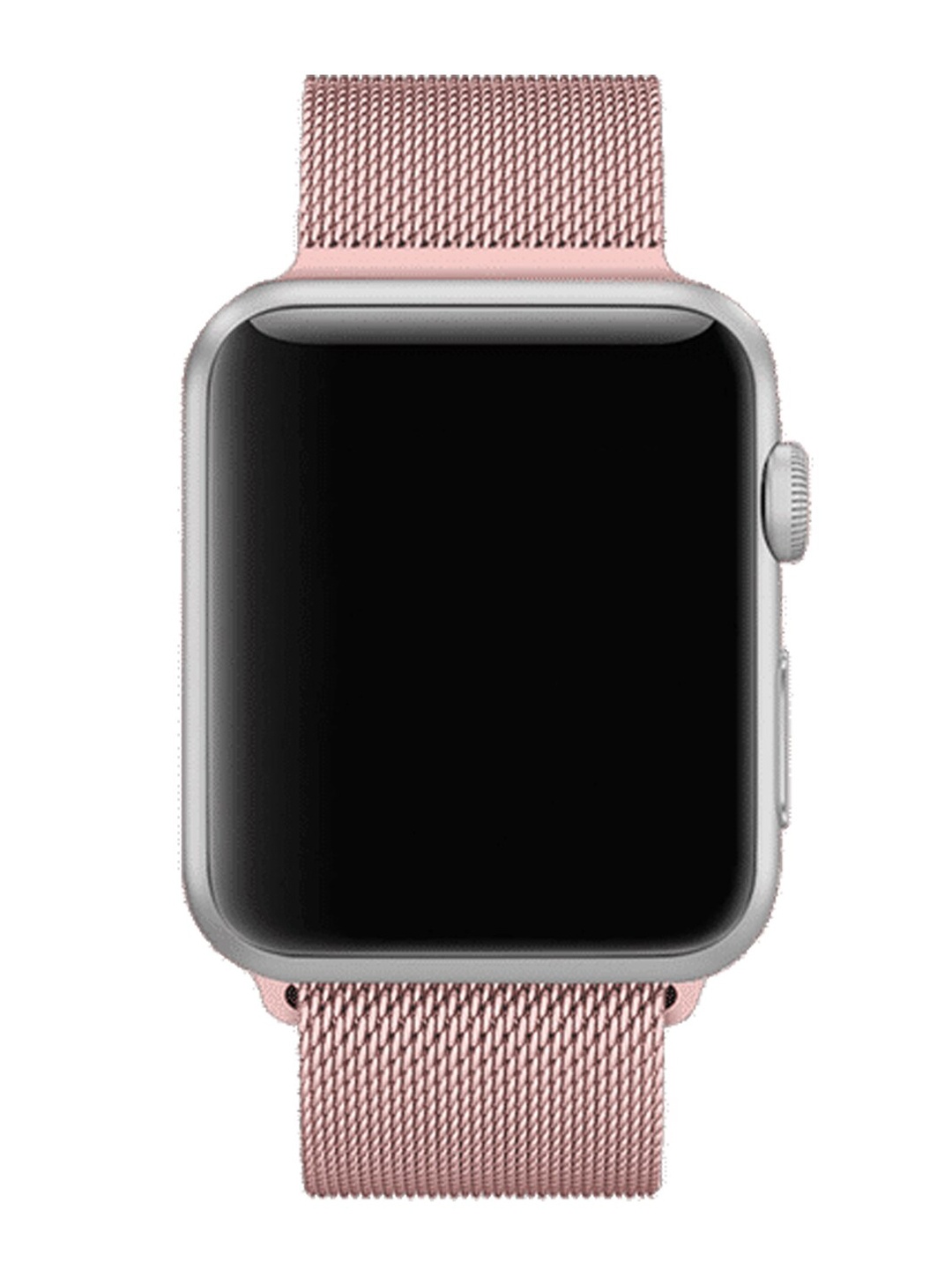 

MUTAQINOTI Chain Stainless Steel Smart Watch Straps, Rose