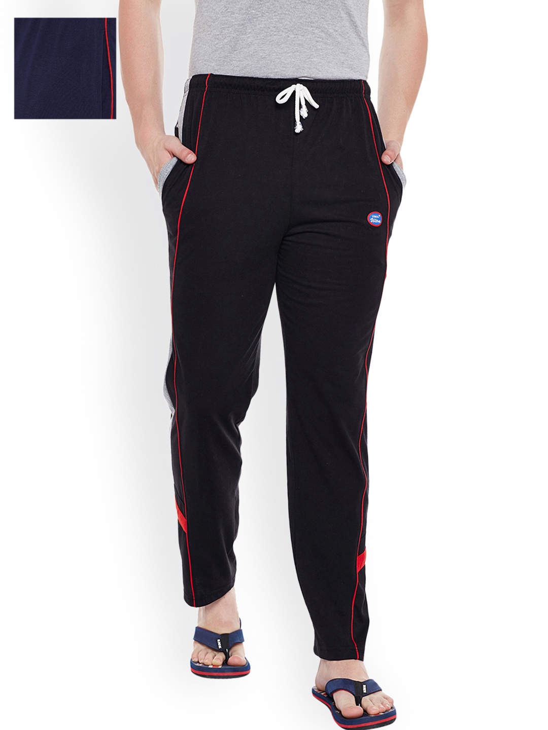 

VIMAL Pack of 2 Joggers D9BD9M, Navy blue