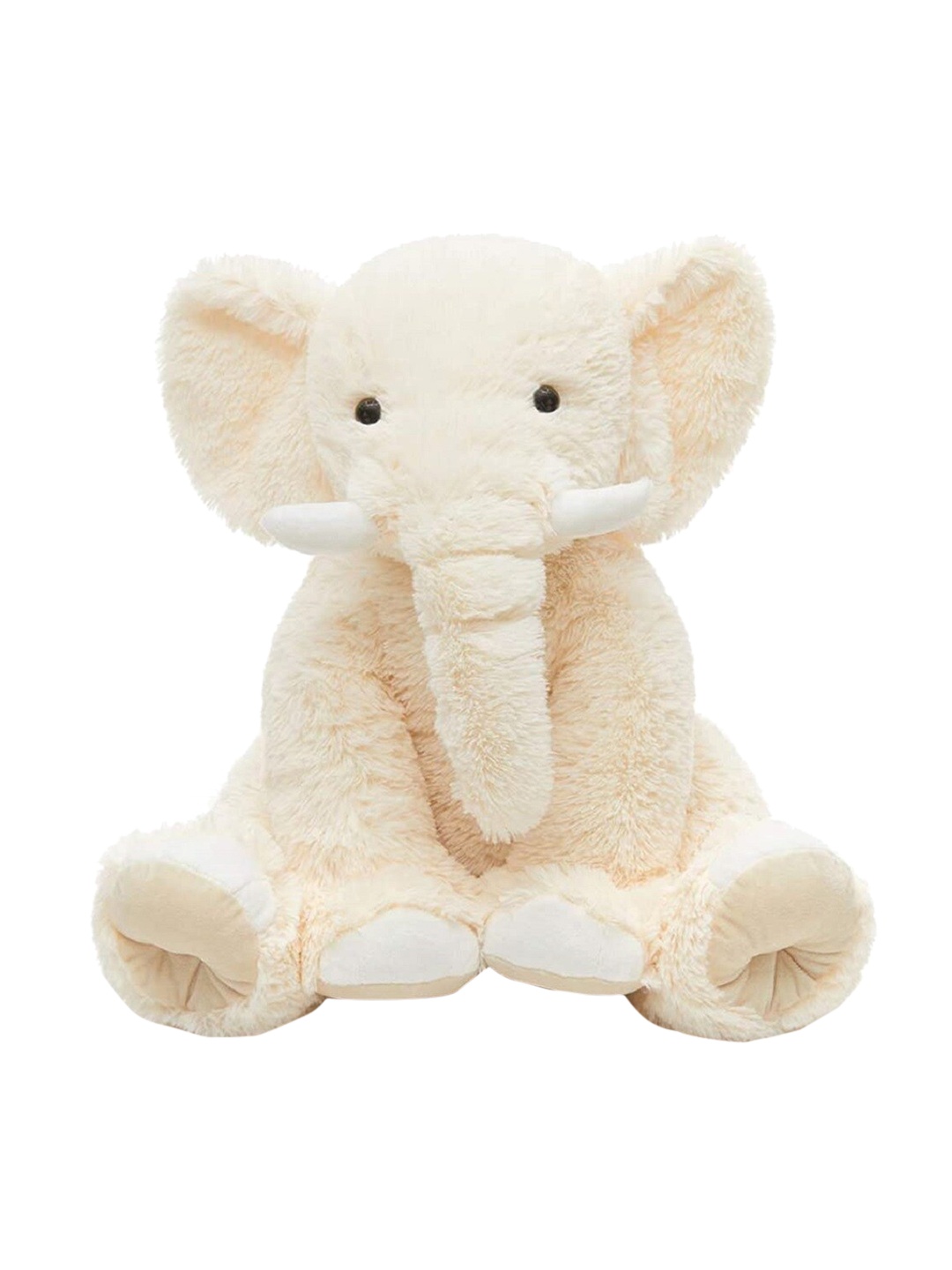 

Frantic Stuffed Huggable Lovable Non-Toxic Elephant, Cream