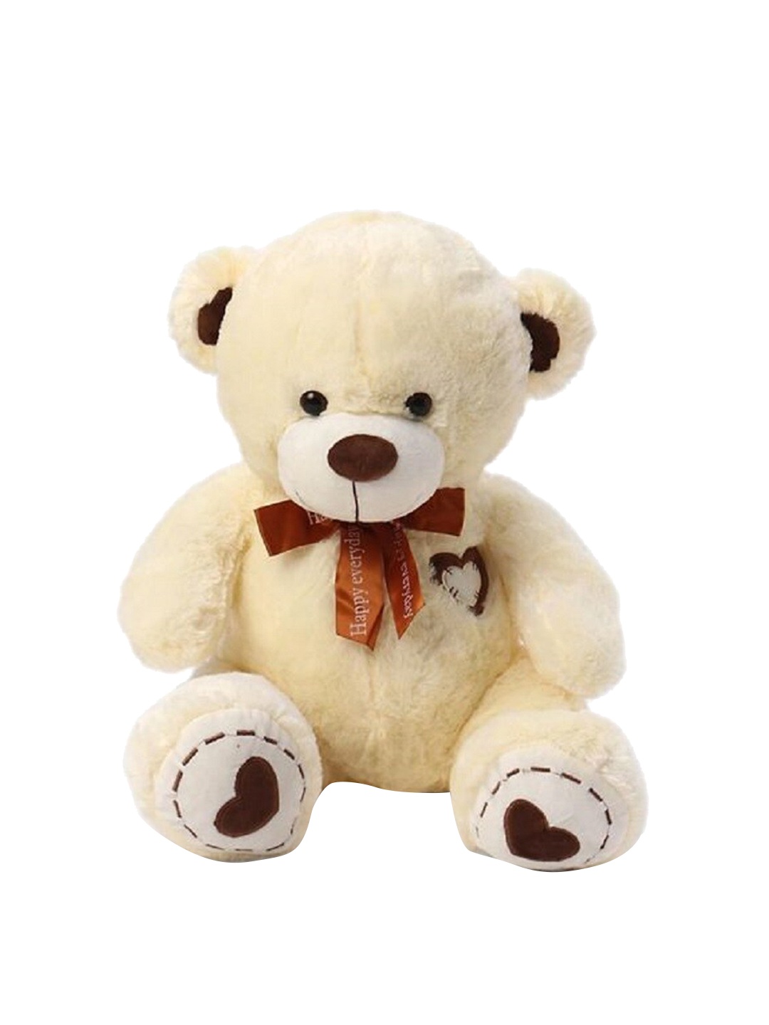 

Frantic Stuffed Huggable Lovable Non-Toxic Teddy Bear, Cream