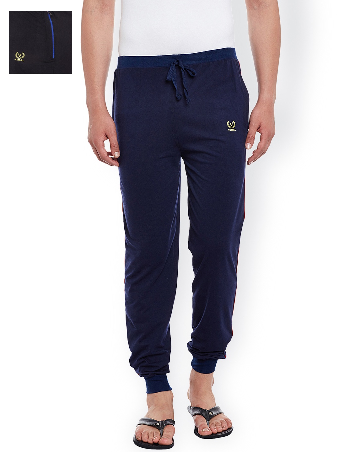 

VIMAL Pack of 2 Joggers D8ND8M, Navy blue