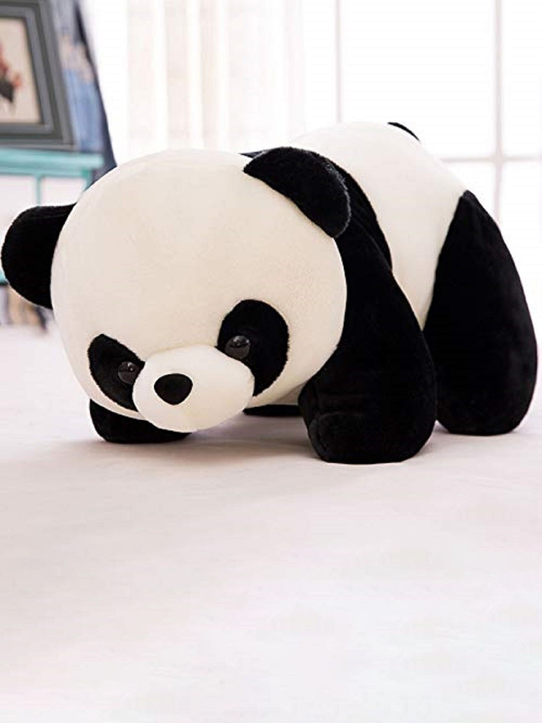 

Frantic Panda Huggable Lovable Non-Toxic Soft Toy, Black