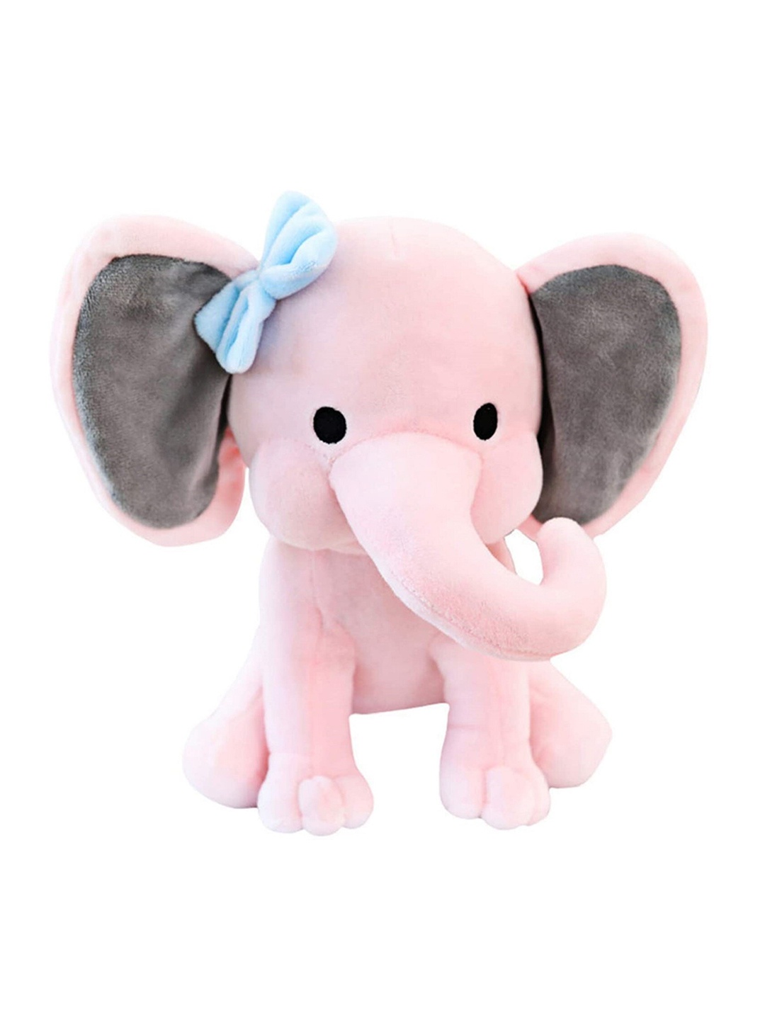 

Frantic Elephant Huggable Non-Toxic Teddy Bear Soft Toy, Pink