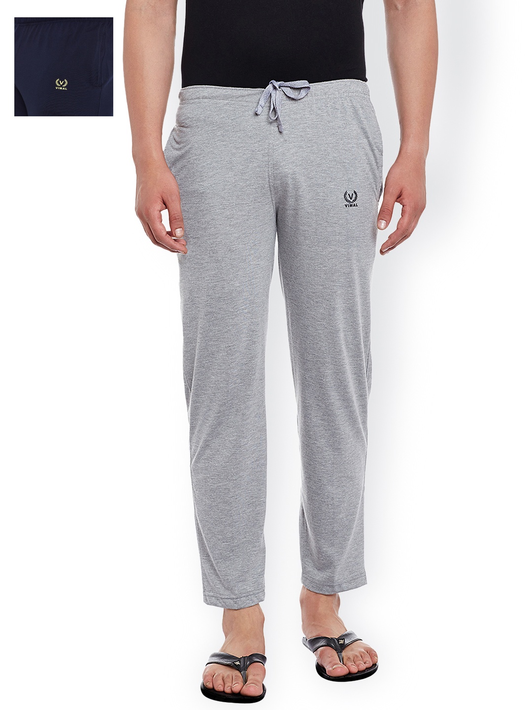 

VIMAL Pack of 2 Lounge Pants D10ND10M, Grey