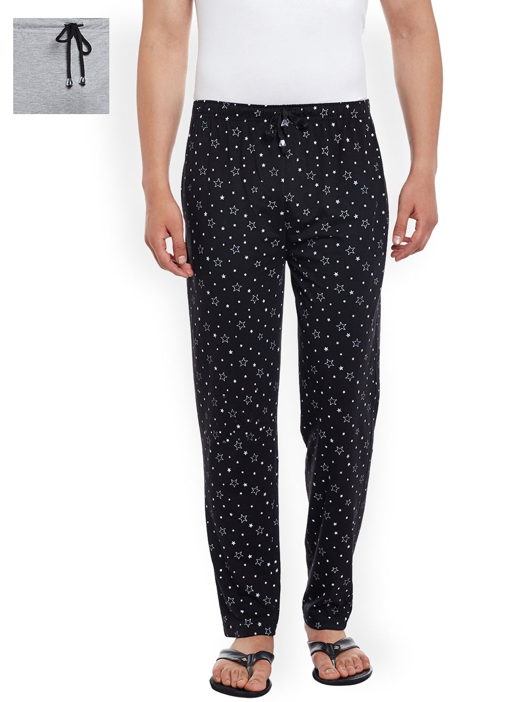 

VIMAL Pack of 2 Lounge Pants D1PR1B_D7M_02, Grey