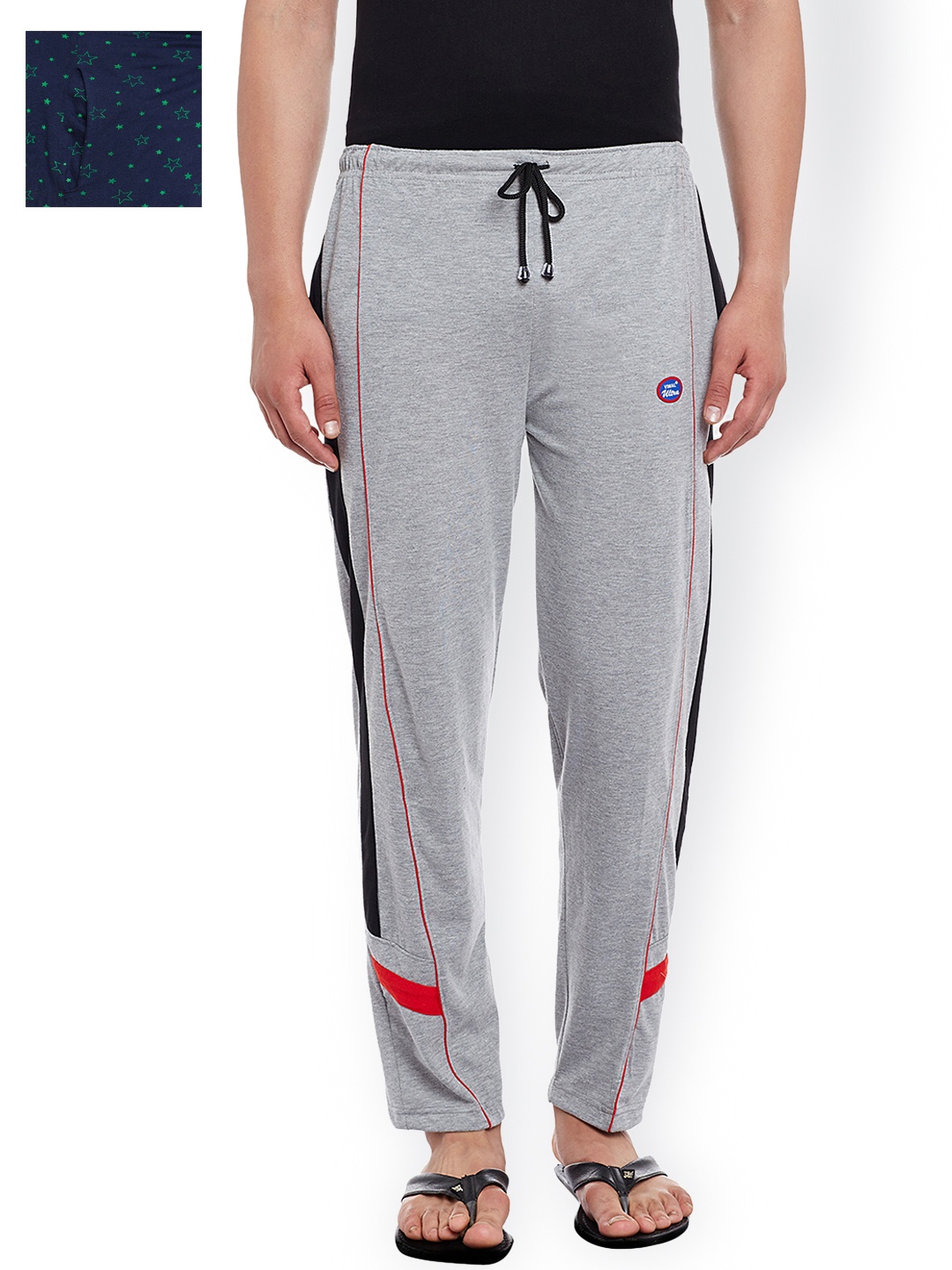 

VIMAL Pack of 2 Lounge Pants D1PR1N_D7M_02, Navy blue