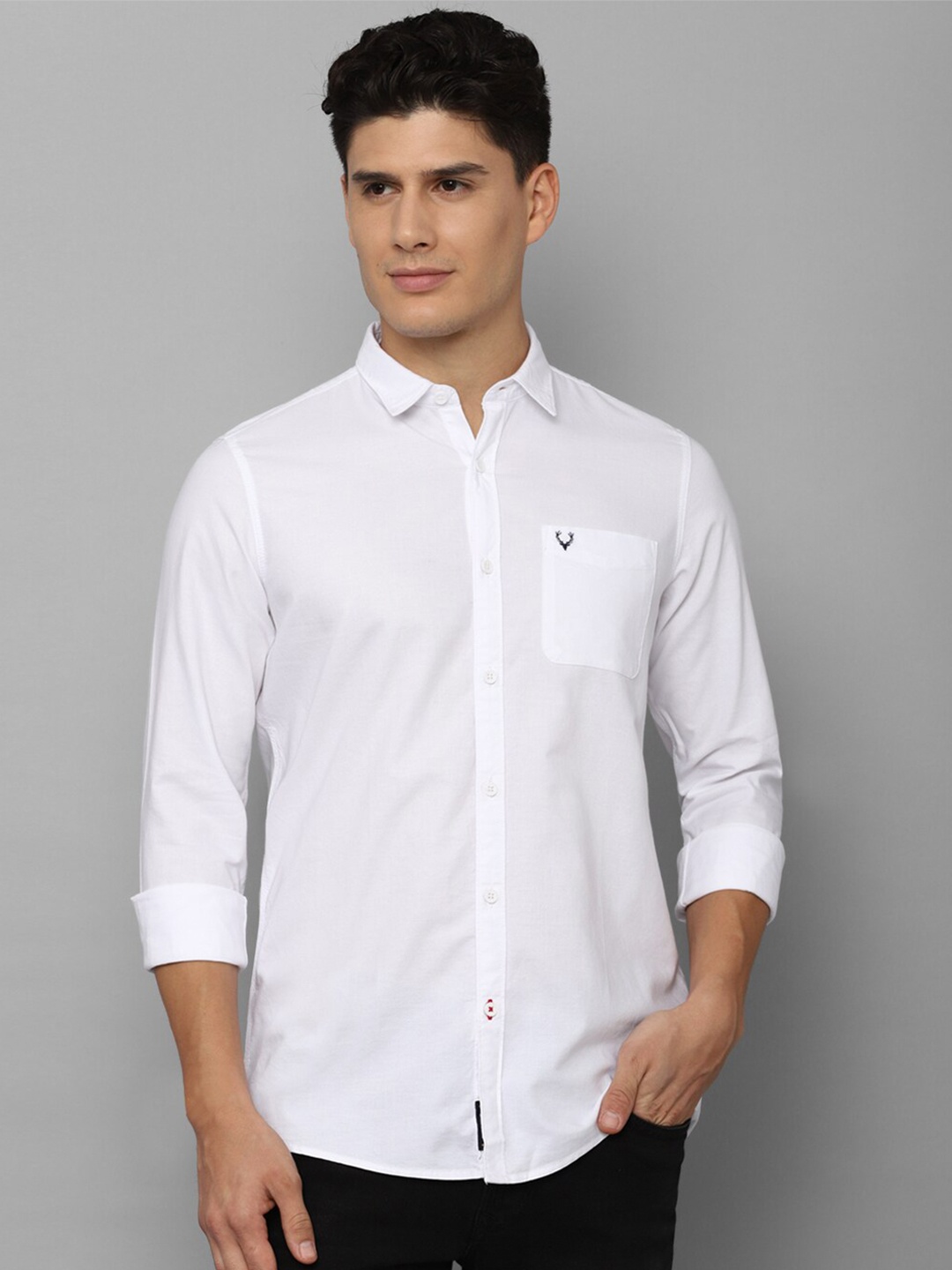 

Allen Solly Sport Men Casual Pure Cotton Shirt, White