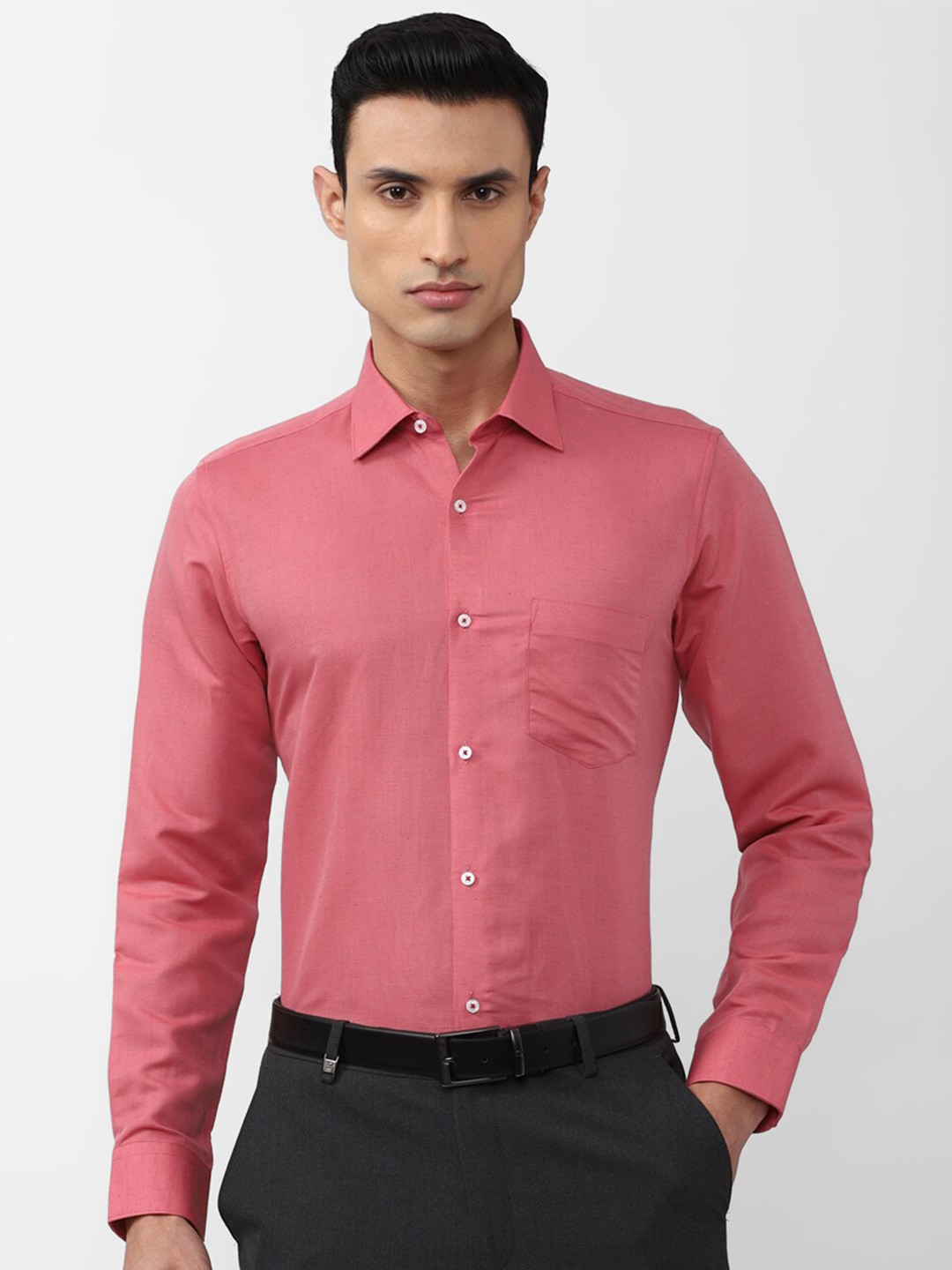 

Van Heusen Men Formal Shirt, Pink