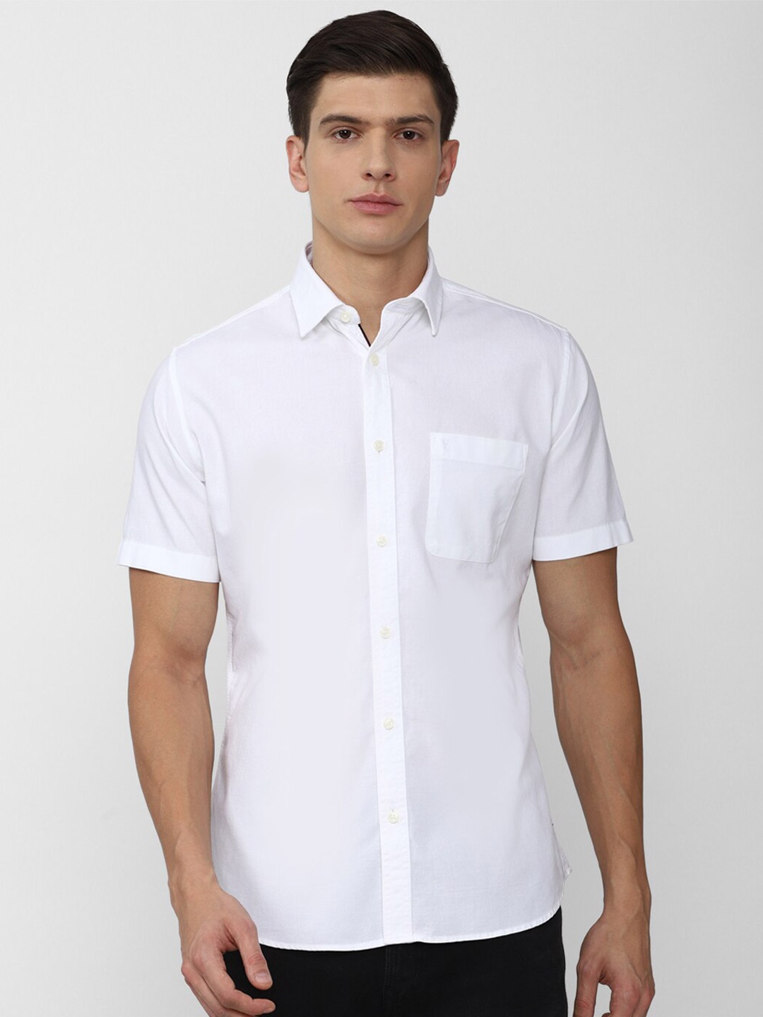 

Van Heusen Sport Men Slim Fit Cotton Casual Shirt, White