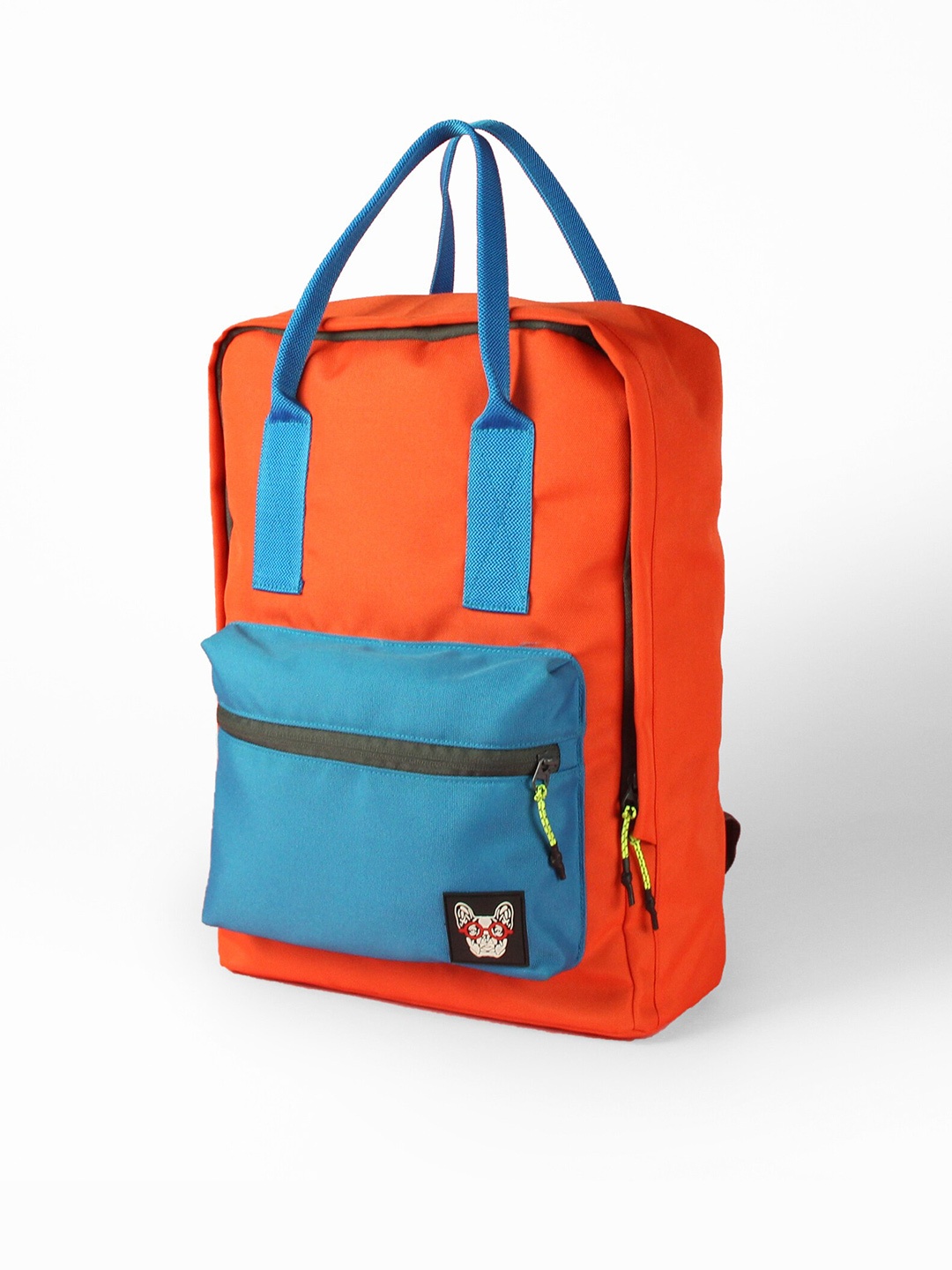 

MADBRAG Colourblocked Backpack, Orange