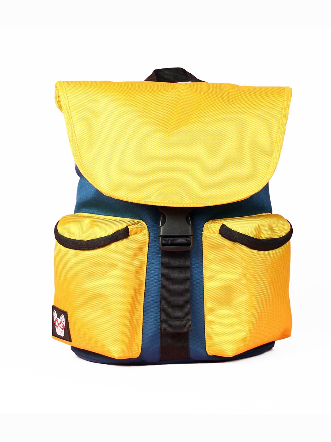 

MADBRAG Colourblocked Backpack, Yellow