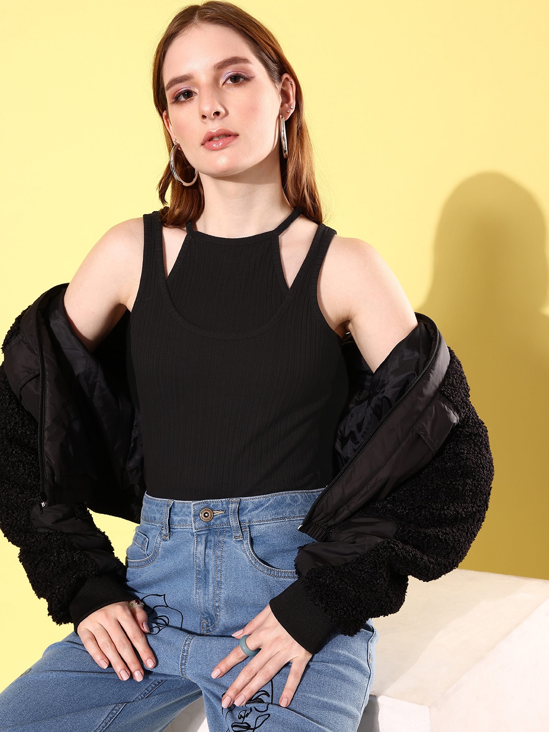 

Chemistry Cut-Outs Top, Black