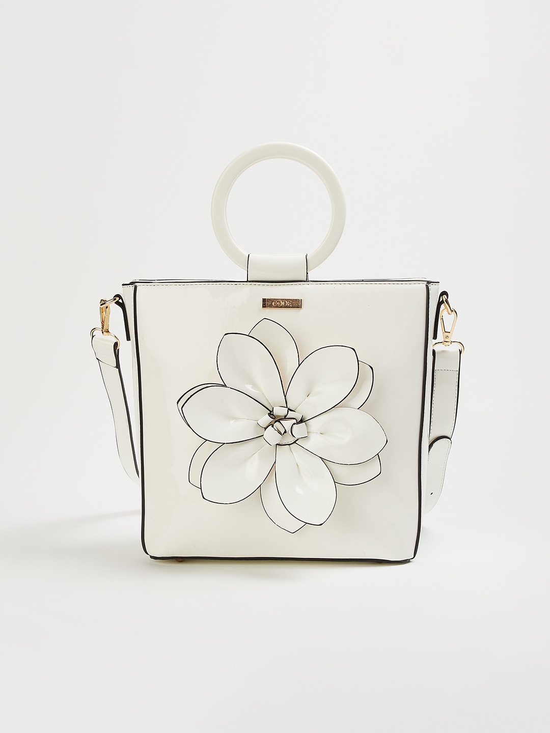 

CODE by Lifestyle Swagger Handheld Bag, White