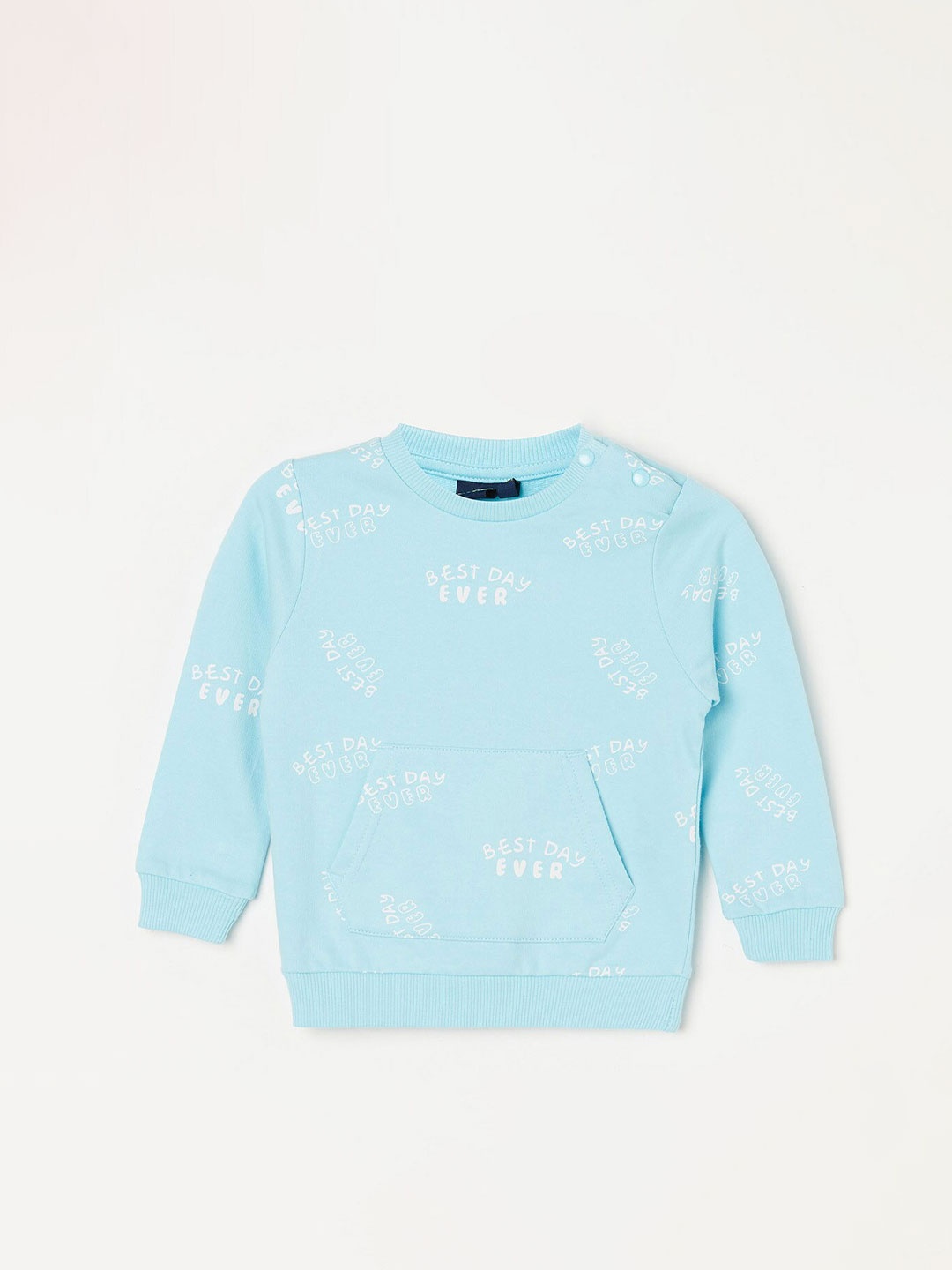 

Juniors by Lifestyle Boys Printed Round Neck Cotton Sweatshirt, Blue