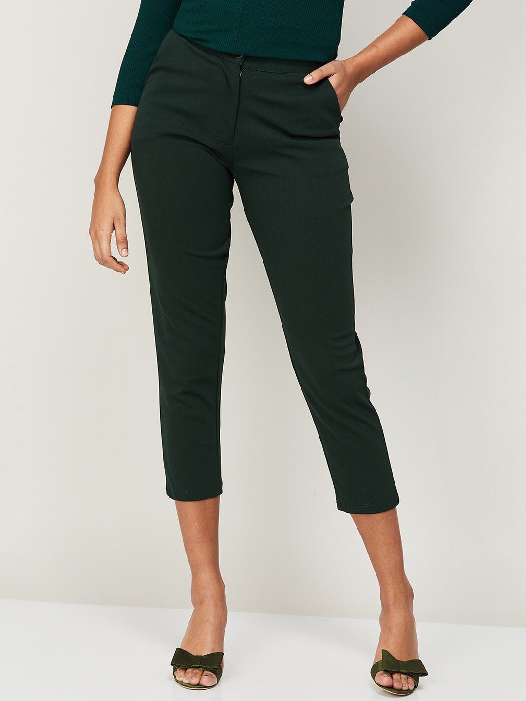 

CODE by Lifestyle Women Trousers, Green