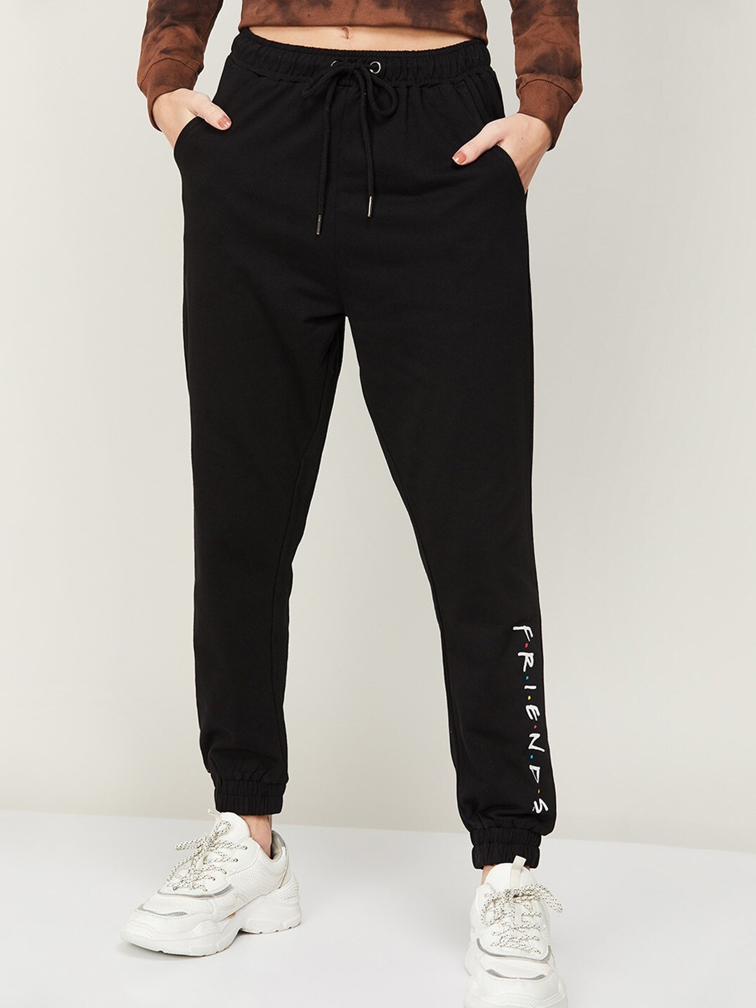 

Ginger by Lifestyle Women Joggers Track pants, Black