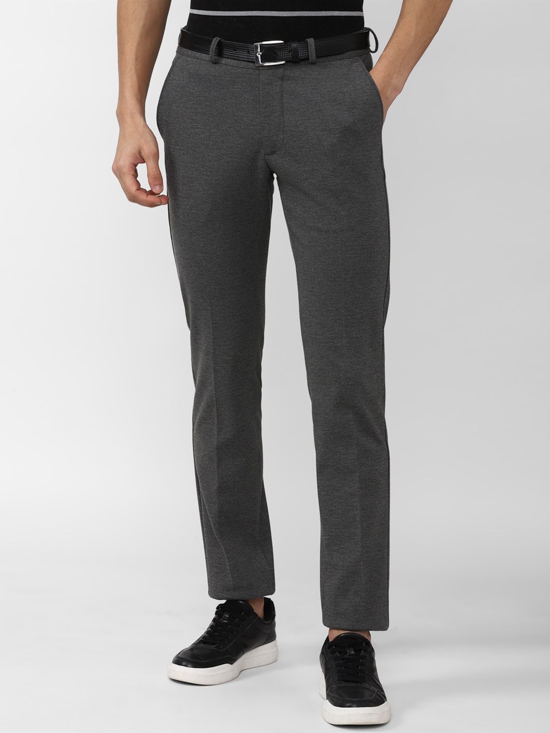 

Van Heusen Sport Men Textured Slim Fit Trouser, Grey