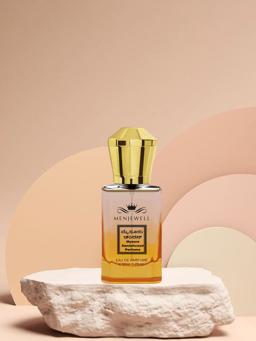 

Menjewell Karnataka Mysore Sandalwood Eau de Parfum 50 ml, Yellow