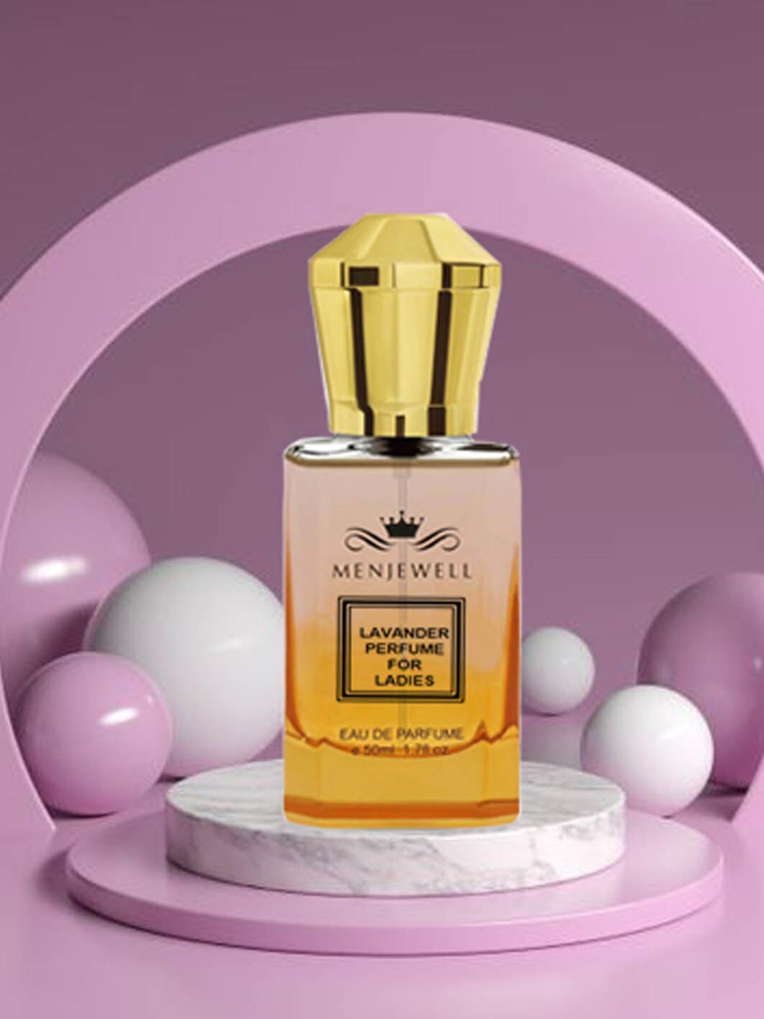 

Menjewell Women Lavender Eau De Parfum - 50 ml, Yellow