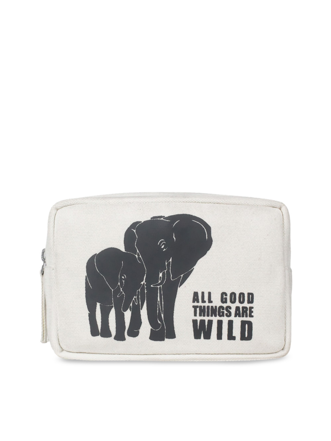 

Colorbar Printed Box Pouch, White