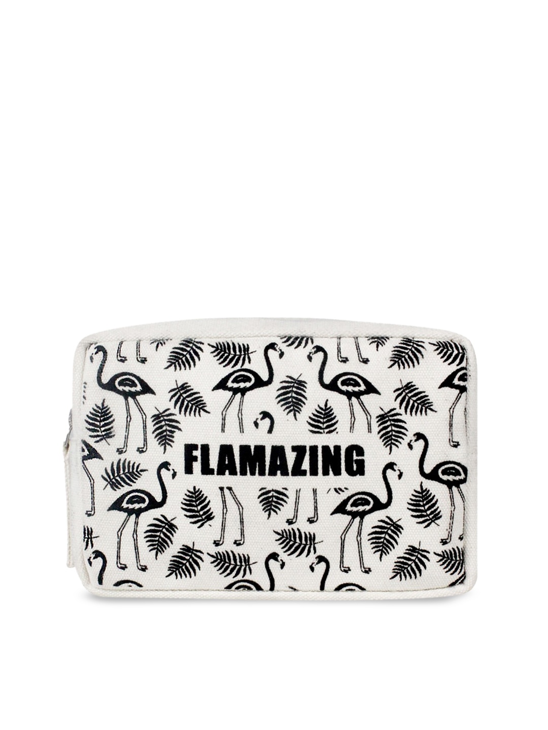 

Colorbar Women Printed Box Clutch, White