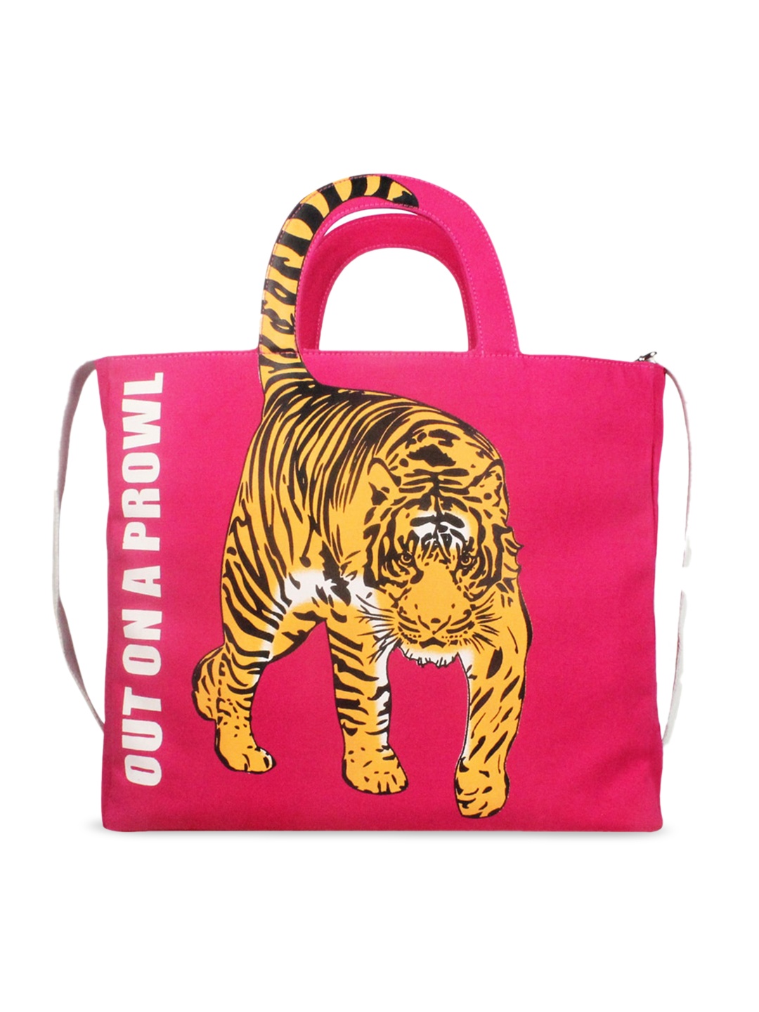 

Colorbar Printed Structured Tote Bag, Pink