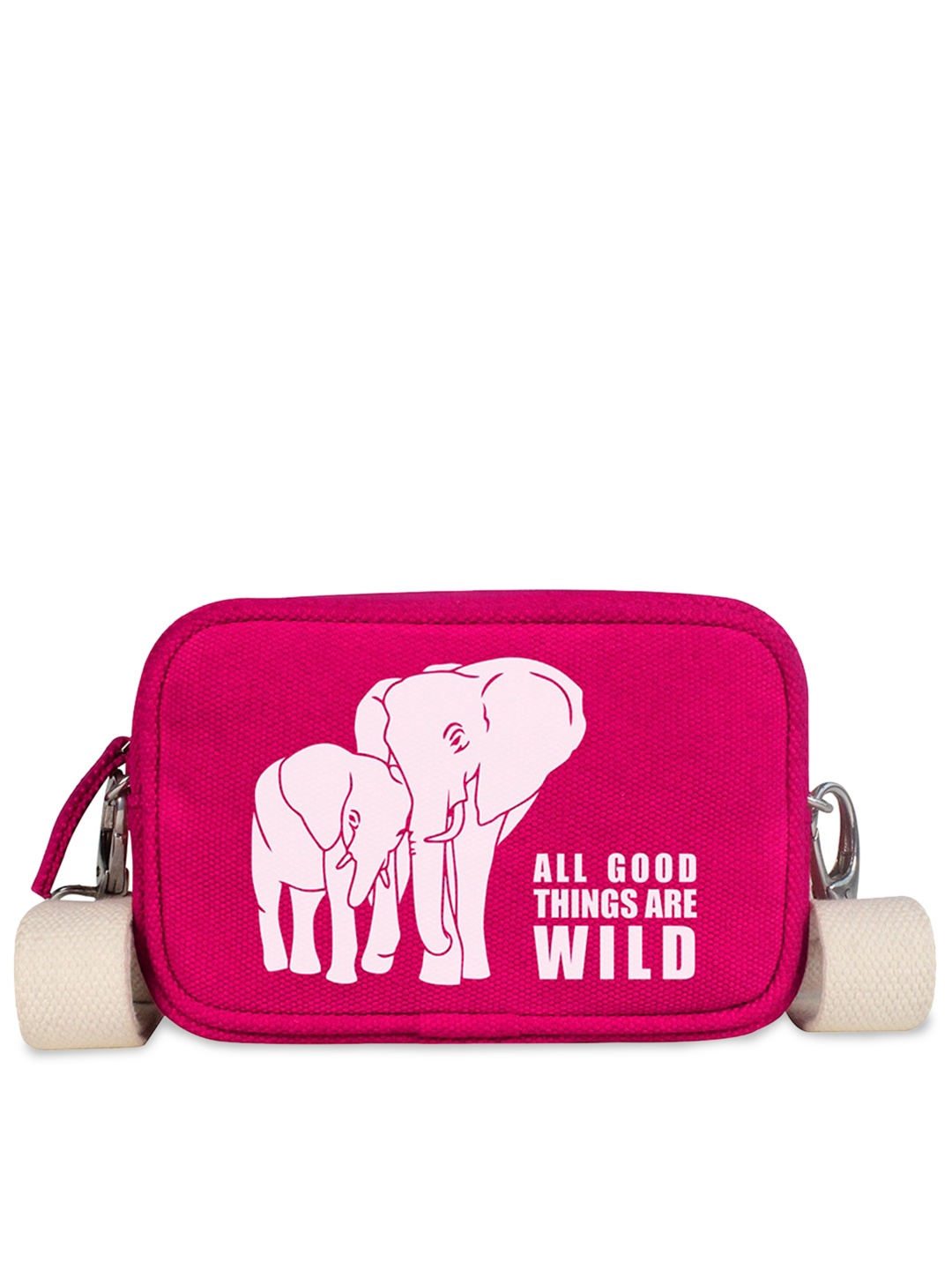 

Colorbar Women Printed Purse Clutch, Pink
