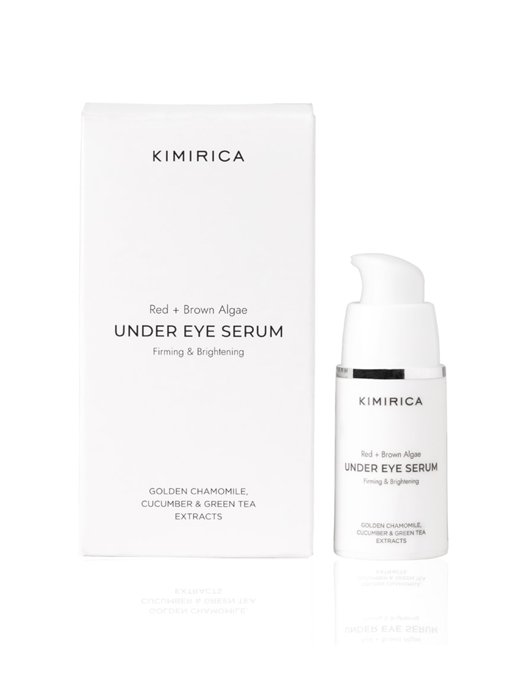 

Kimirica Golden Chamomile Cucumber & Green Tea Extracts Under Eye Serum - 15 gm, White
