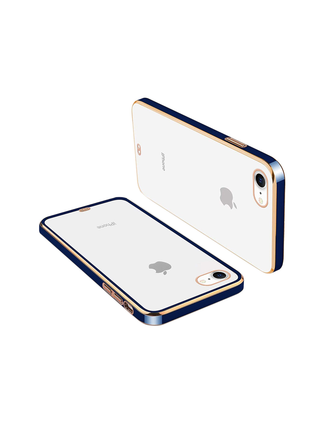 

Karwan iPhone 7 Squareplatting Mobile Back Cover, Blue
