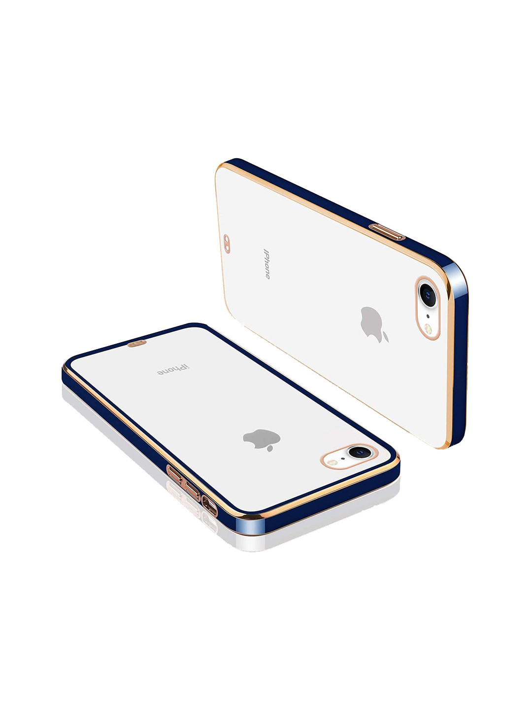 

Karwan iPhone 8 Squareplatting Mobile Back Cover, Blue