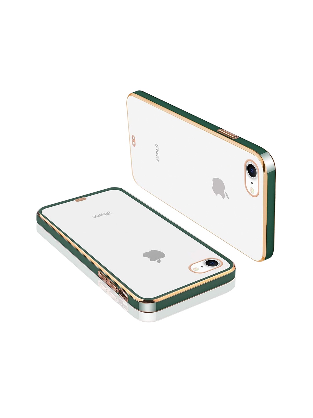 

Karwan iPhone 7 Squareplatting Mobile Back Cover, Green