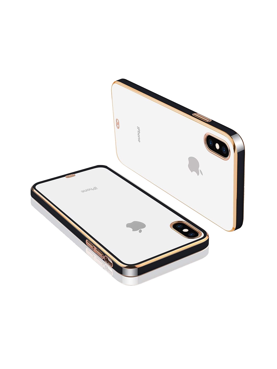 

Karwan iPhone X Mobile Back Cover, Black