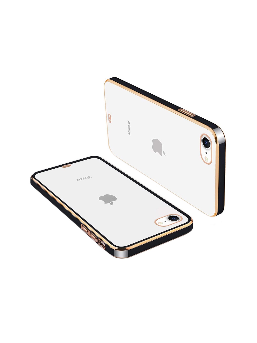 

Karwan iPhone SE 2020 Mobile Back Cover, Black