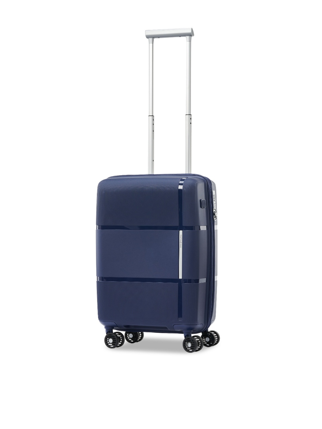 

Samsonite Hard-Sided Cabin Trolley Suitcase, Navy blue