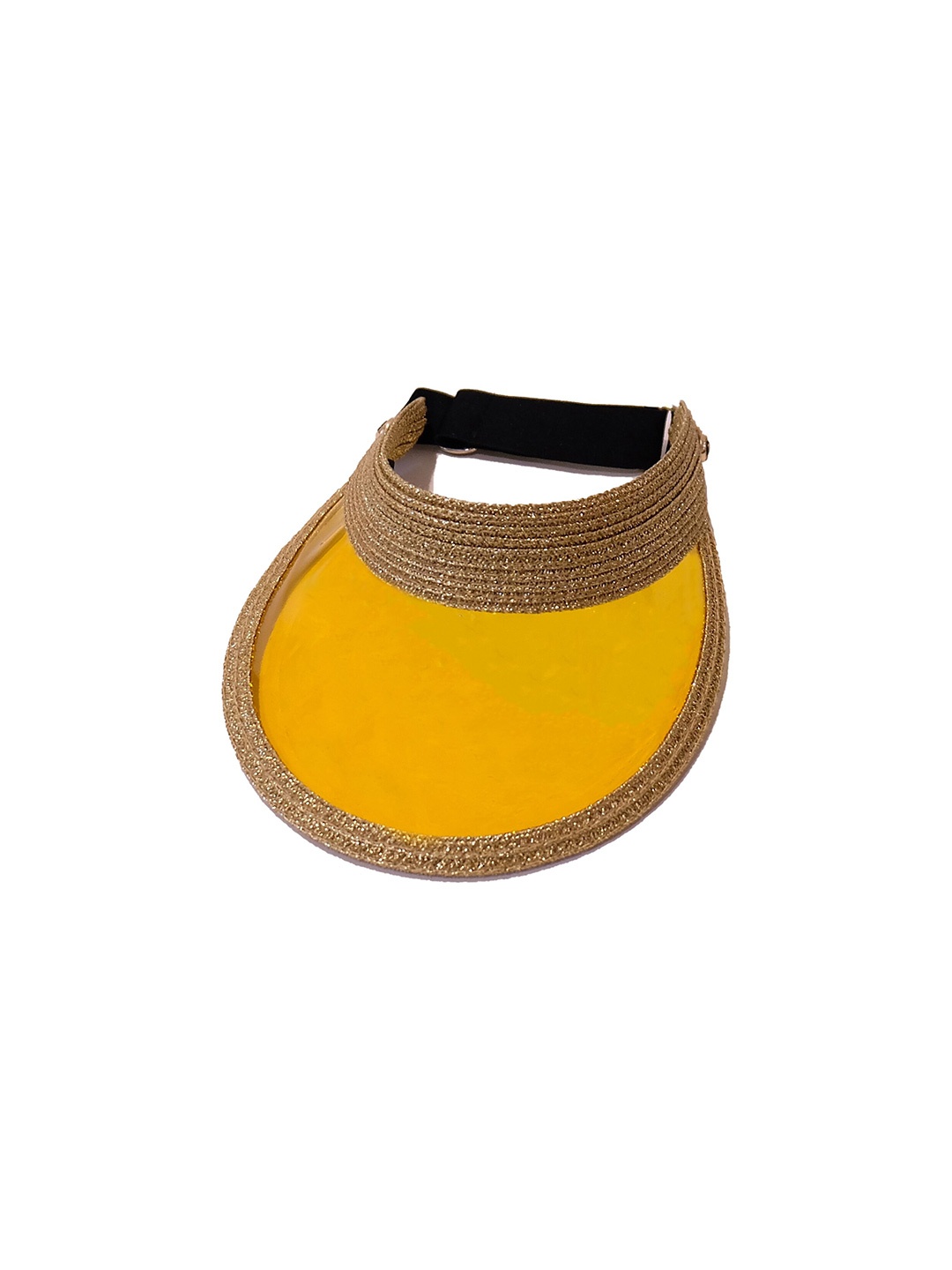 

TIPY TIPY TAP Kids Self Design Visor Cap, Yellow