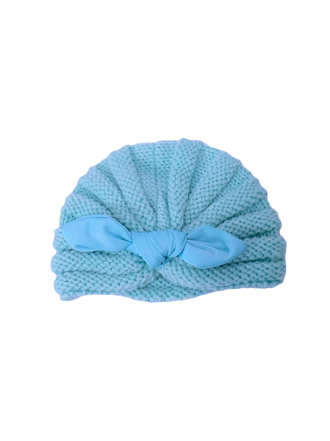 

TIPY TIPY TAP Kids Self Design Wool Beanie, Turquoise blue