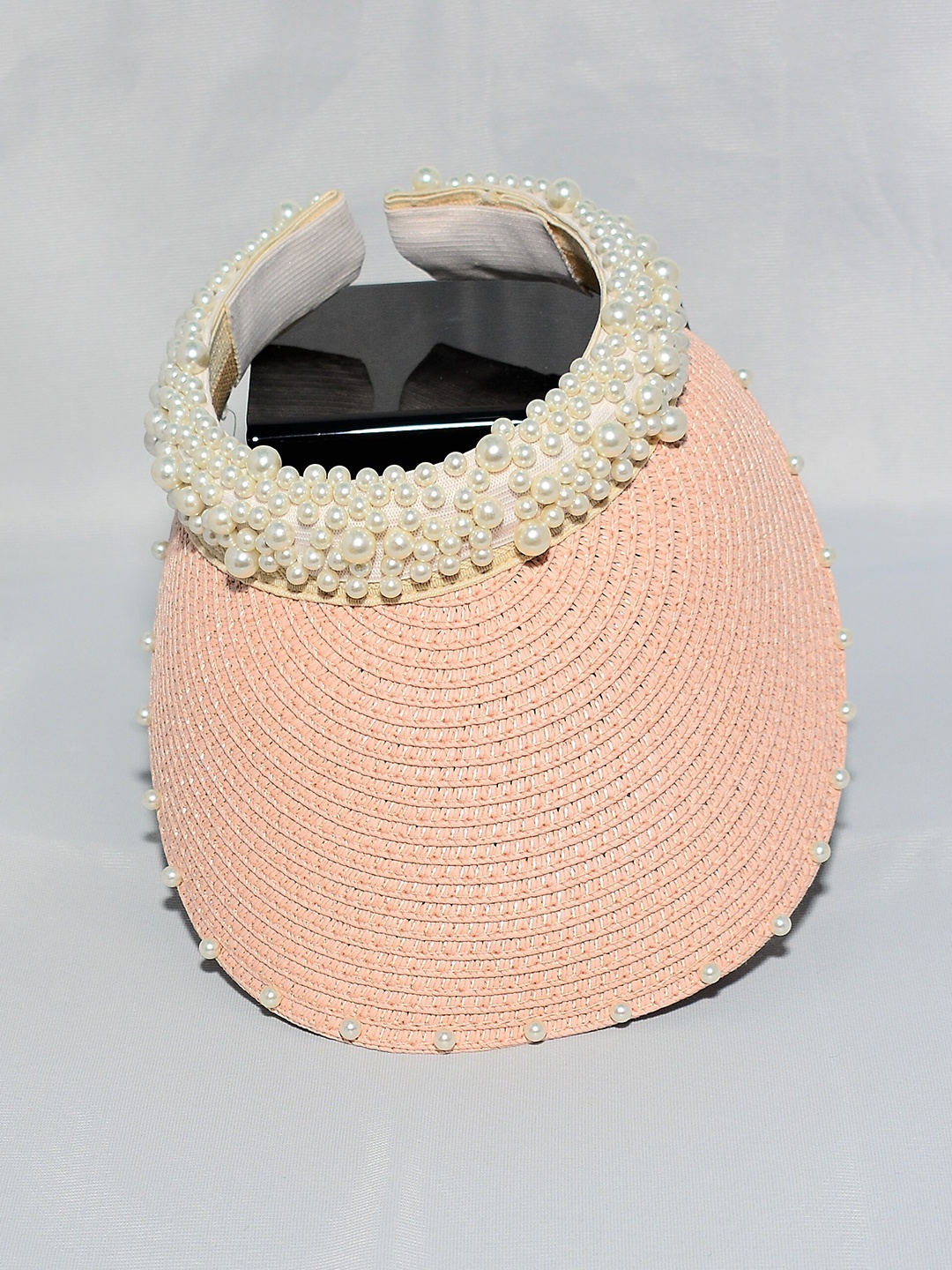 

TIPY TIPY TAP Girls Beads Embellished Sun Hat, Peach