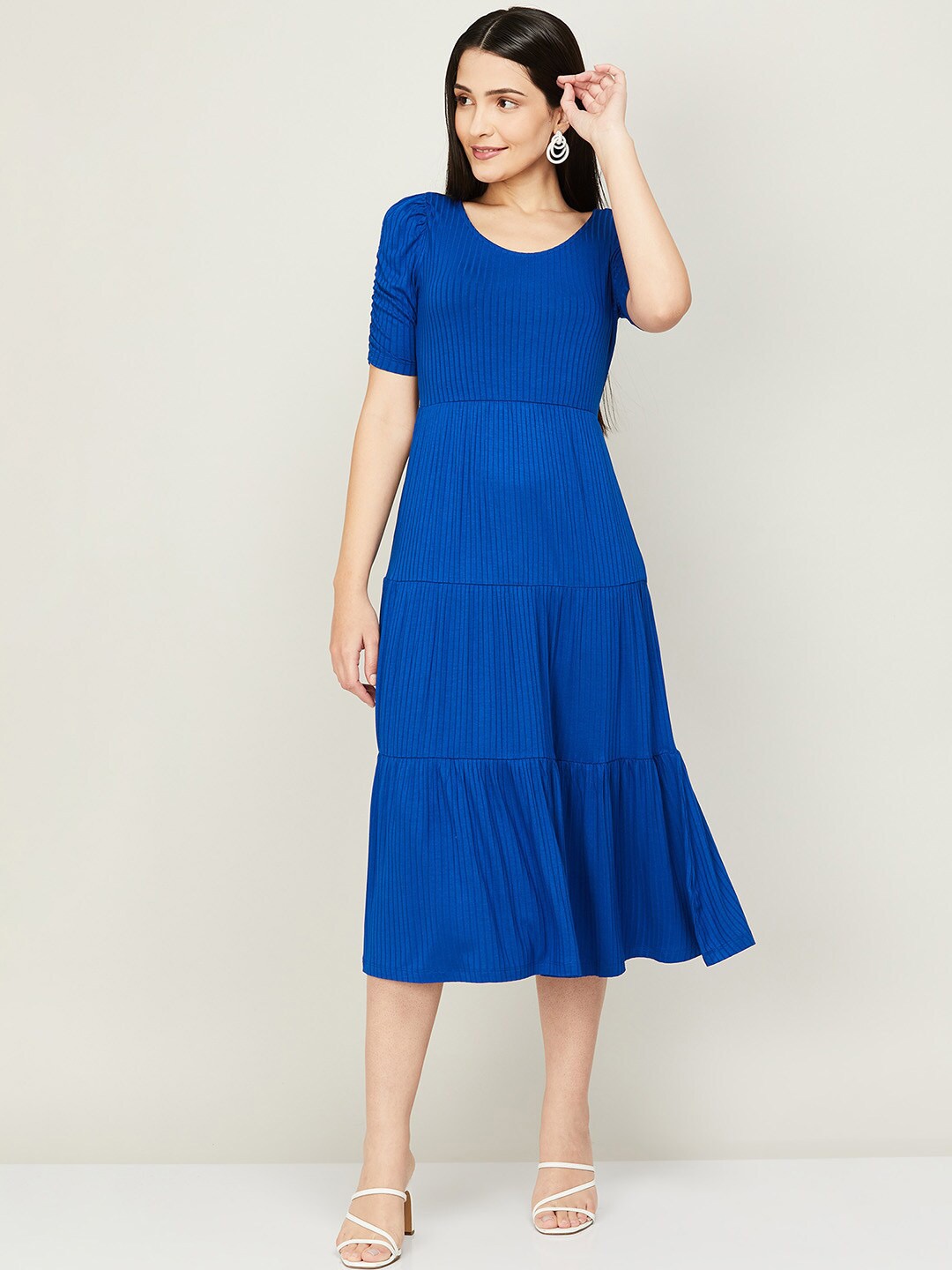 

CODE by Lifestyle A-Line Midi Dress, Blue