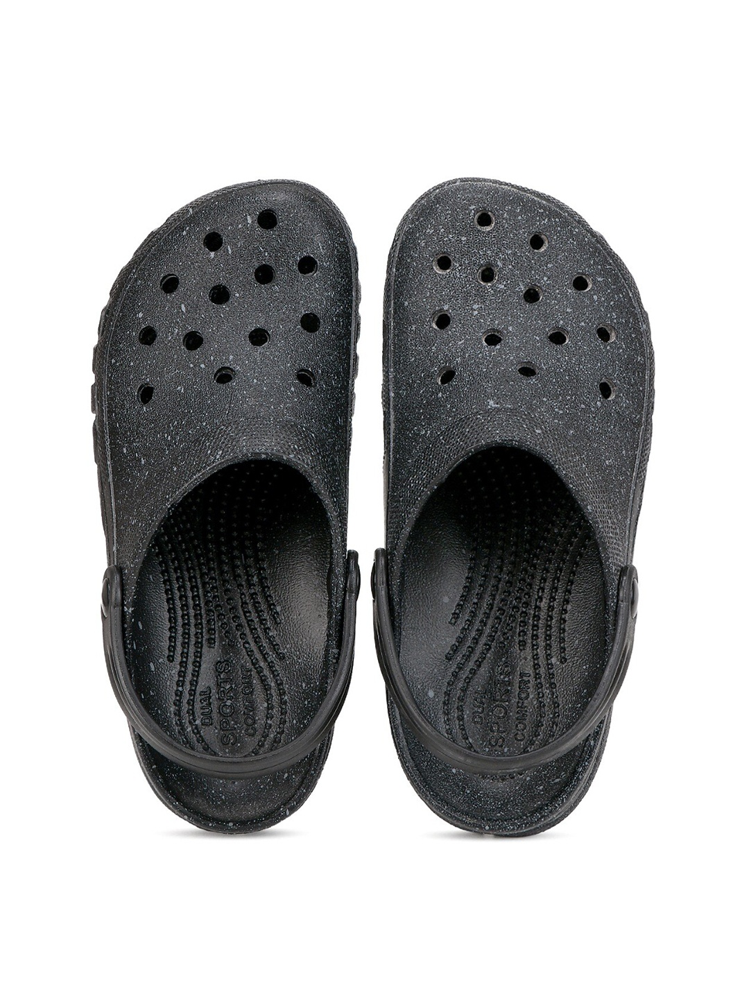

BERSACHE Men Printed Rubber Thong Flip-Flops, Black