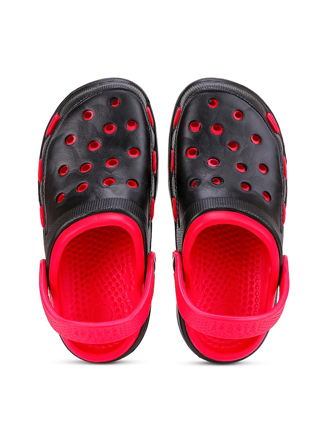 

BERSACHE Men Rubber Clogs, Black