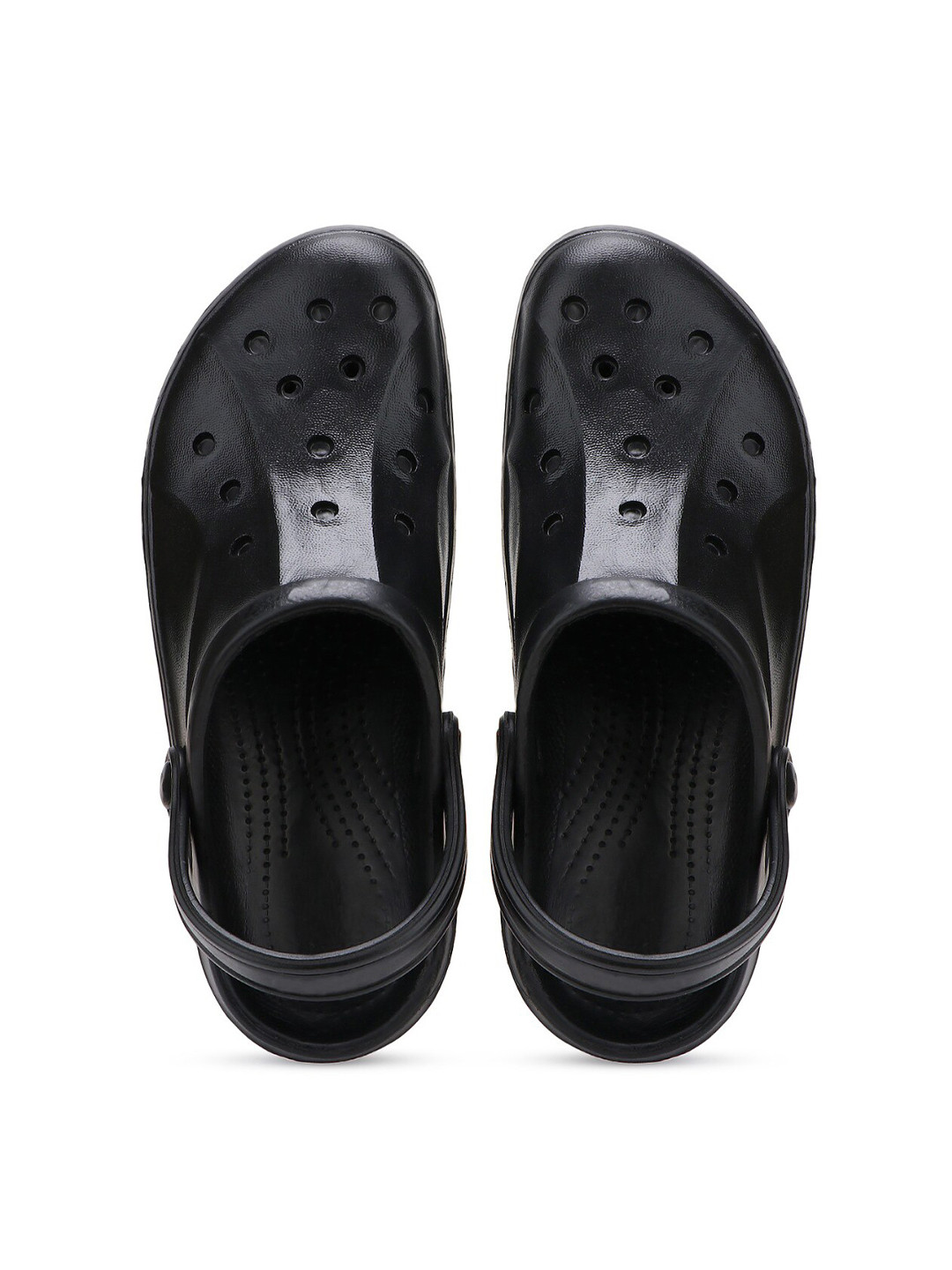 

BERSACHE Men Rubber Clogs, Black