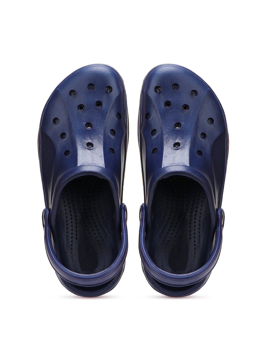 

BERSACHE Men Blue Rubber Clogs