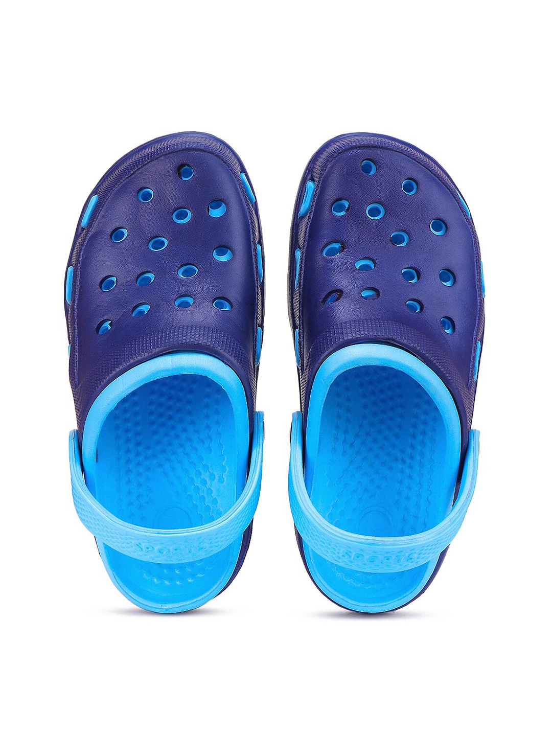 

BERSACHE Men Rubber Clogs, Blue