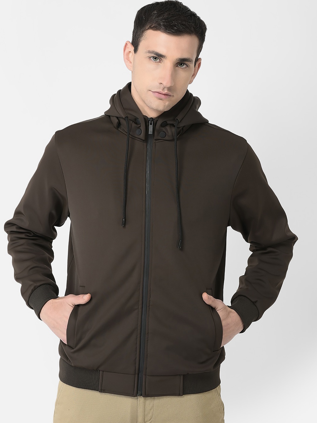 

Crimsoune Club Men Bomber Jacket, Brown