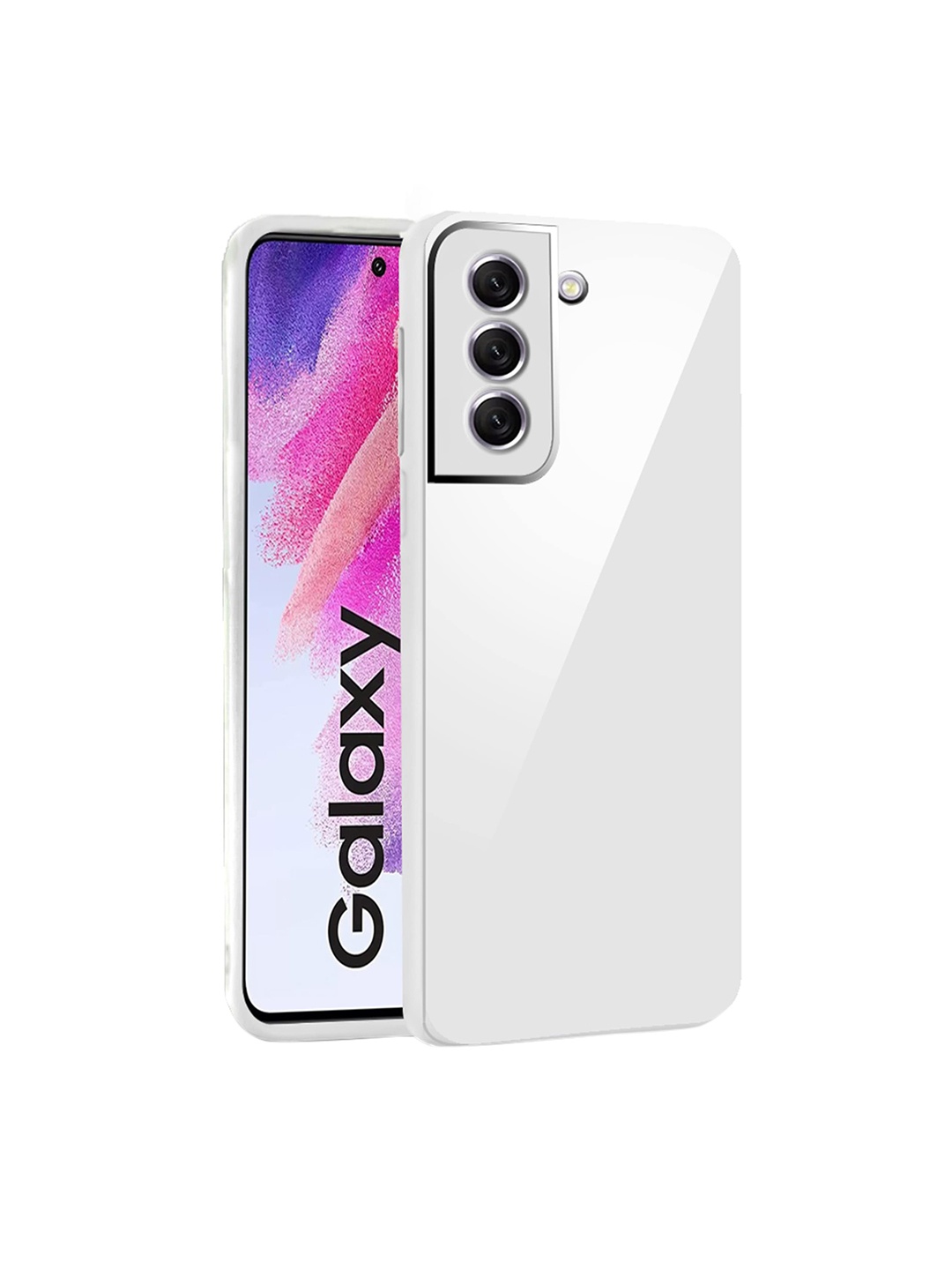 

Karwan Samsung Galaxy S21 Plus Mobile Back Cover, White