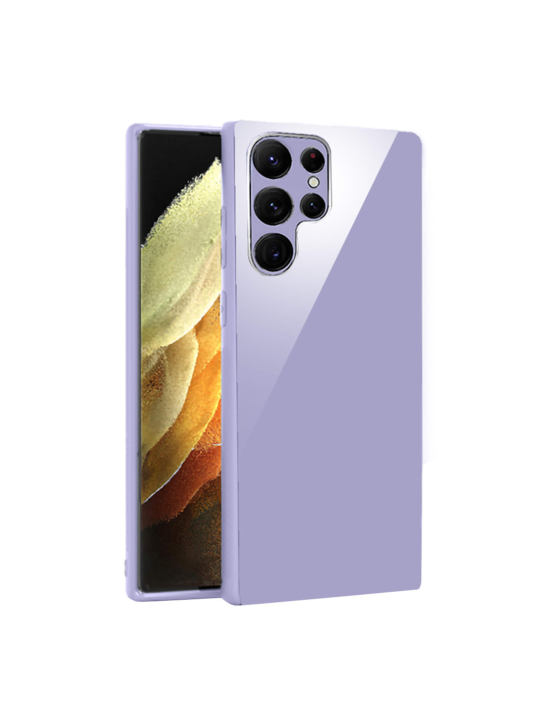 

Karwan Samsung Galaxy S22 Ultra Mobile Back Cover, Lavender